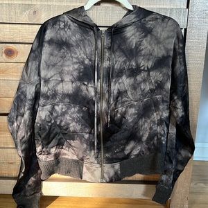 ATM tie-dye zip up jacket